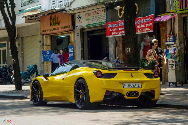 Ferrari 458 Italia tien ty  do carbon &quot;sang chanh&quot; o Sai Gon-Hinh-10